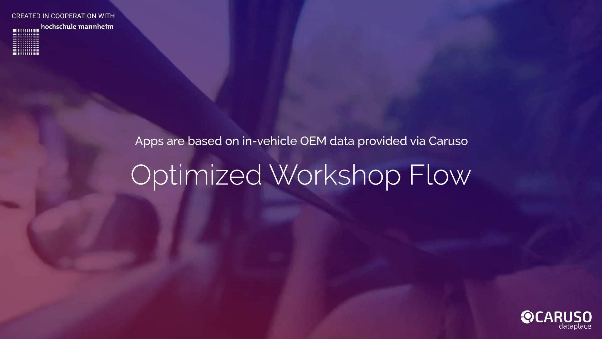 Optimized Workshop Flow