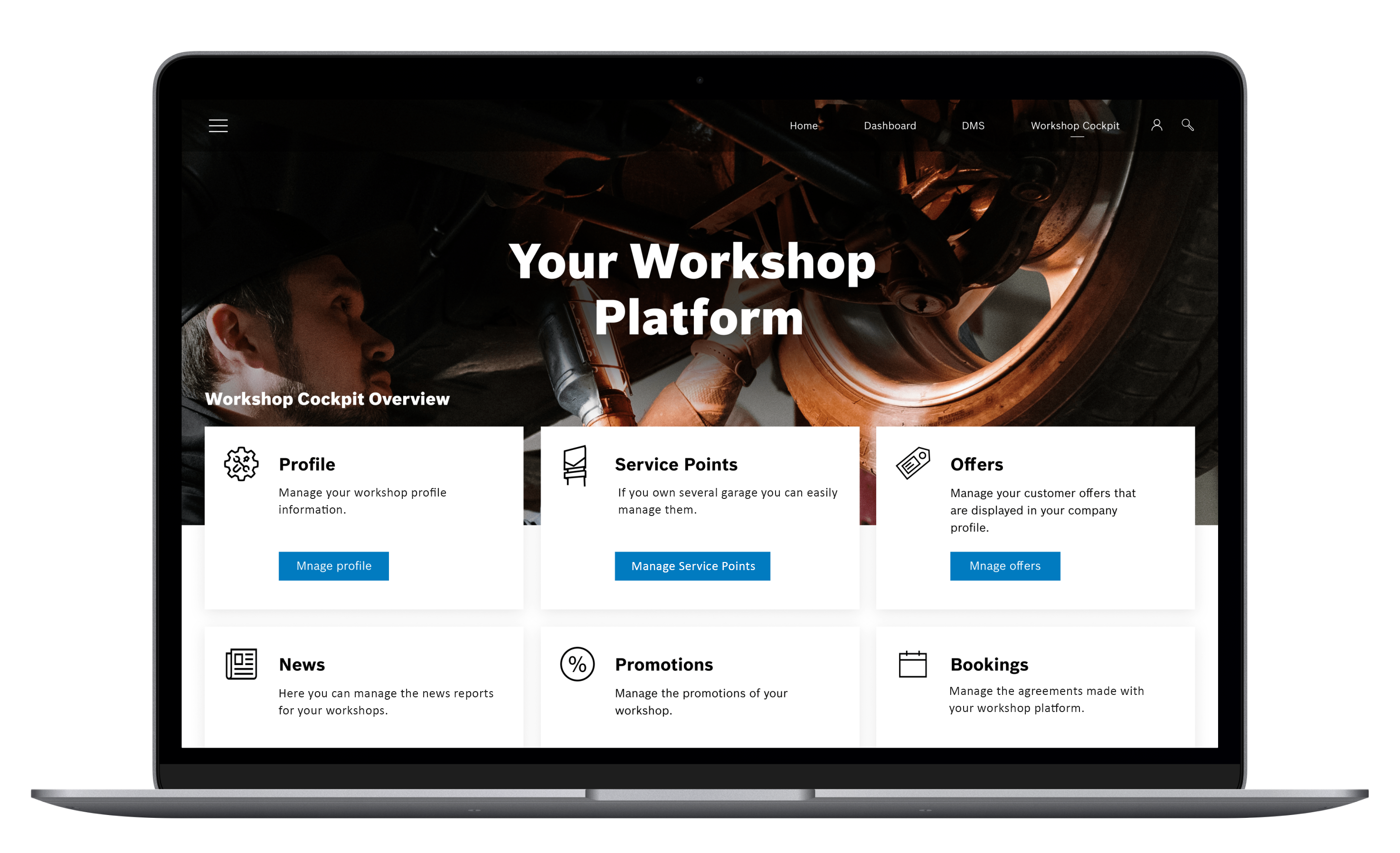 Workshop Booking Solution
